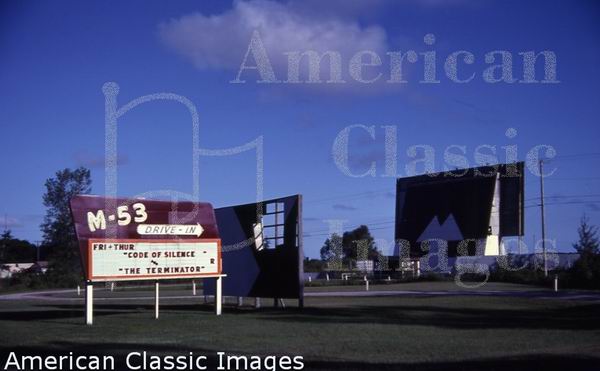 M-53 Drive-In Theatre - From American Classic Images (newer photo)